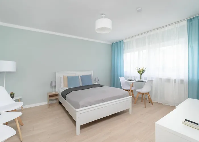 Bukowska Elegancki Apartament Z 1 Sypialnia I Biurkiem By Noclegi Renters